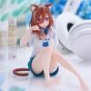 Life in Another World Zhi Nino with cat ears Sanjiu anime Bunny Girl Beautiful girl Can be Compact PVC Table setup Room Gifts