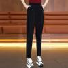Spring and Autumn Women's High-waisted Feet Pants Pockets Loose Retro Fashion Casual Harem Pants