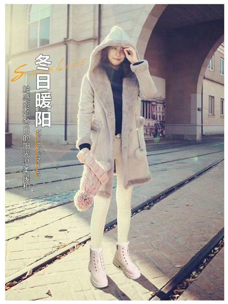 Martin boots women's shoes 2025 new Korean version velvet autumn and winter high-top cotton shoes women's boots high-heeled snow boots ins