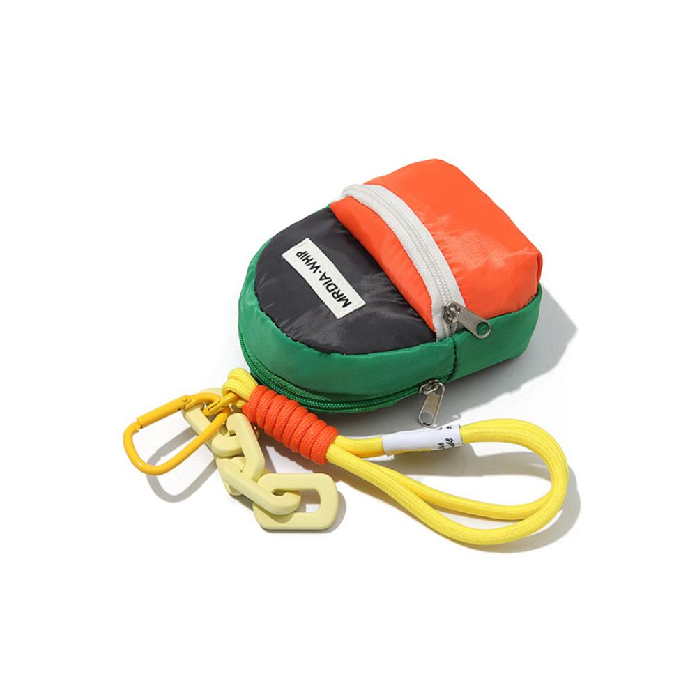 Mini Rugzak Kleine Koptelefoon Tas Voor Airpods Koptelefoon Portemonnee Met Anti-verlies Sleutelhanger Portemonnee Draagbare Buitenopslag Tassen