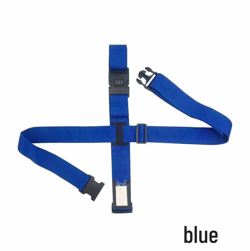 Secure Polypropylene TSA Lock Luggage Strap with Buckle for Cross-Border Travel