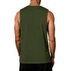 Mens Sleeveless Tank Top Crew Neck Graphic Print Vintage Style Casual Loose Fit Comfortable Shirt