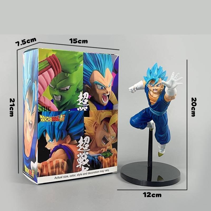 Exquisite Dragon Ball Z Super Saiyan Goku And Gohan Battle Model Anime Figurine Set