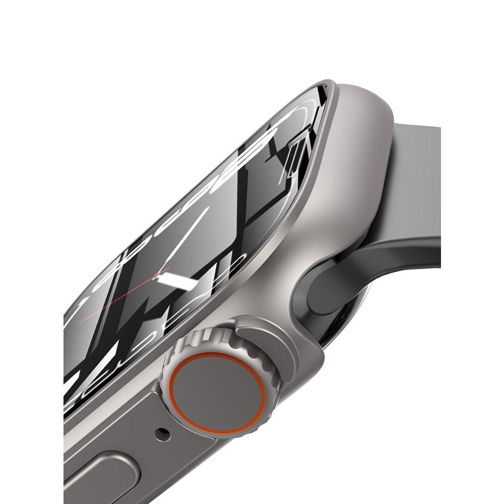 Change To Ultra Case For Apple Watch 9 8 7 6 5 4 3 Iwatch Series 45mm 44mm 41mm 40mm 38mm 42mm Upgrade 49mm Tempered Glass Cover