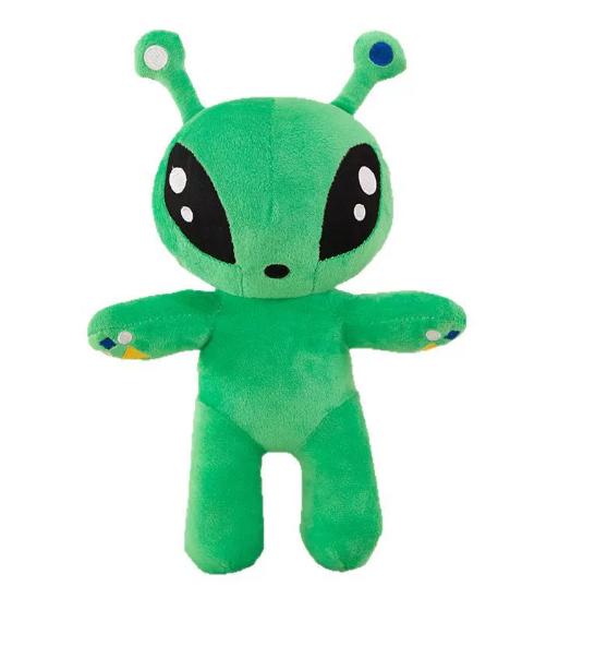 Green Alien Plush Toys Cute Big Eyes And Long Ears Soft Stuffed Animal Plush Special Companion Gift for Kids and Decorate Rooms