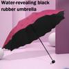 Automated 3 Fold Umbrella UV Protection Windproof Compact Folding Rain Sun Shelter for Business Travel