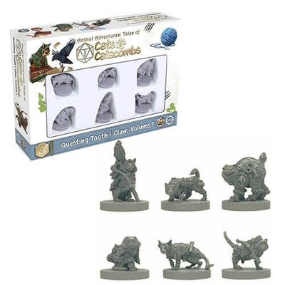 Cats and Catacombs Questing Tooth and Claw Minis (Volume 1)