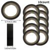 Premium Electrical Tape, Black Insulation Tape, Waterproof, Flame Retardant, High-Temperature Resistant for Indoor/Outdoor Use