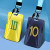 Plastic Sliding Cover ID Badge Holder - Cartoon Design for Students & Workplace Access Cards