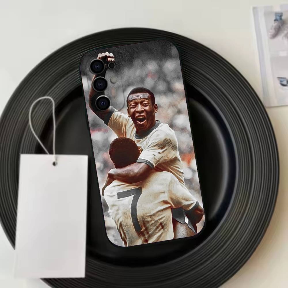 Pelé  Phone Case For Samsung S25,S24,S21,S22,S23,S30,Ultra,S20,Plus,Fe,Lite,Note,10,Black Cover