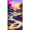 Valley 5D DIY Partial AB Full Square Drill Diamond Dots Paintings for Adults Home Decor Diamonds Paintings Gem Art 17.72x33.46in