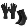 3mm Neopren Tauchhandschuhe Socken Verstellbare Handgelenk Knöchelriemen für Surfen Schnorcheln Kajakfahren Schwimmen Wassersport