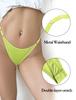 Panegy Bikini Extreme Underwear with Metallic Beautiful and Stretchable and Sizes M Women's T-Back Panties, Low-Rise Panties, Lingerie, Decoration,