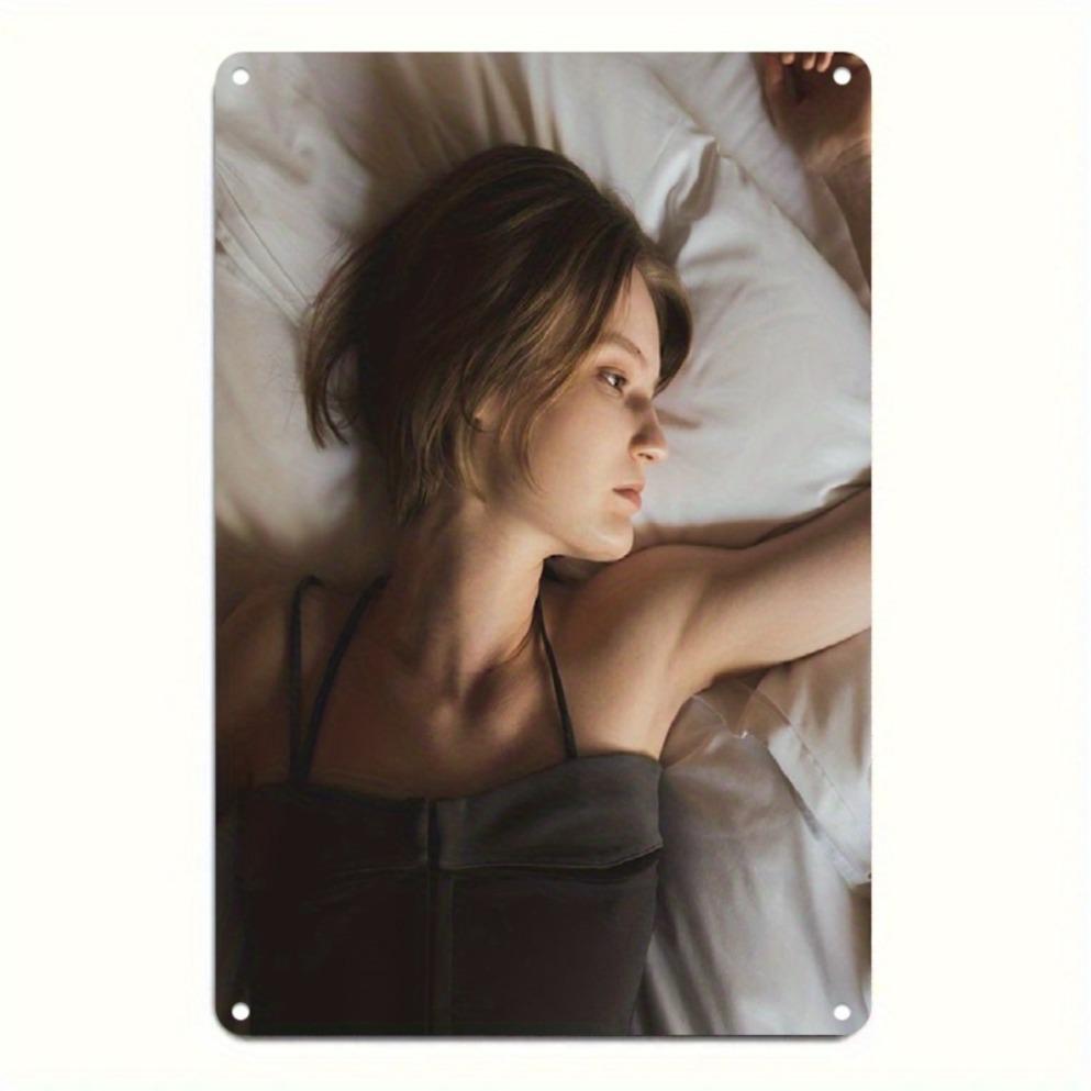 Vintage Metal Wall Art 8x12 Inch Modern Minimalist Home Decor Bedroom Hanging Painting