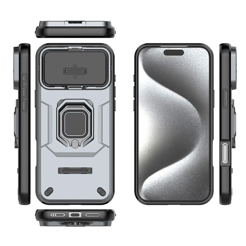 For iPhone 17 Pro Max Case Slide Camera Phone Case iPhone 17 Air iPhone 17 Pro Max Cover Armor PC Shockproof Back Cover Cases