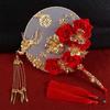 Prop Chinese Wedding Vintage Wedding Decorative Decor Craft Fan Bouquet Photography Ornaments