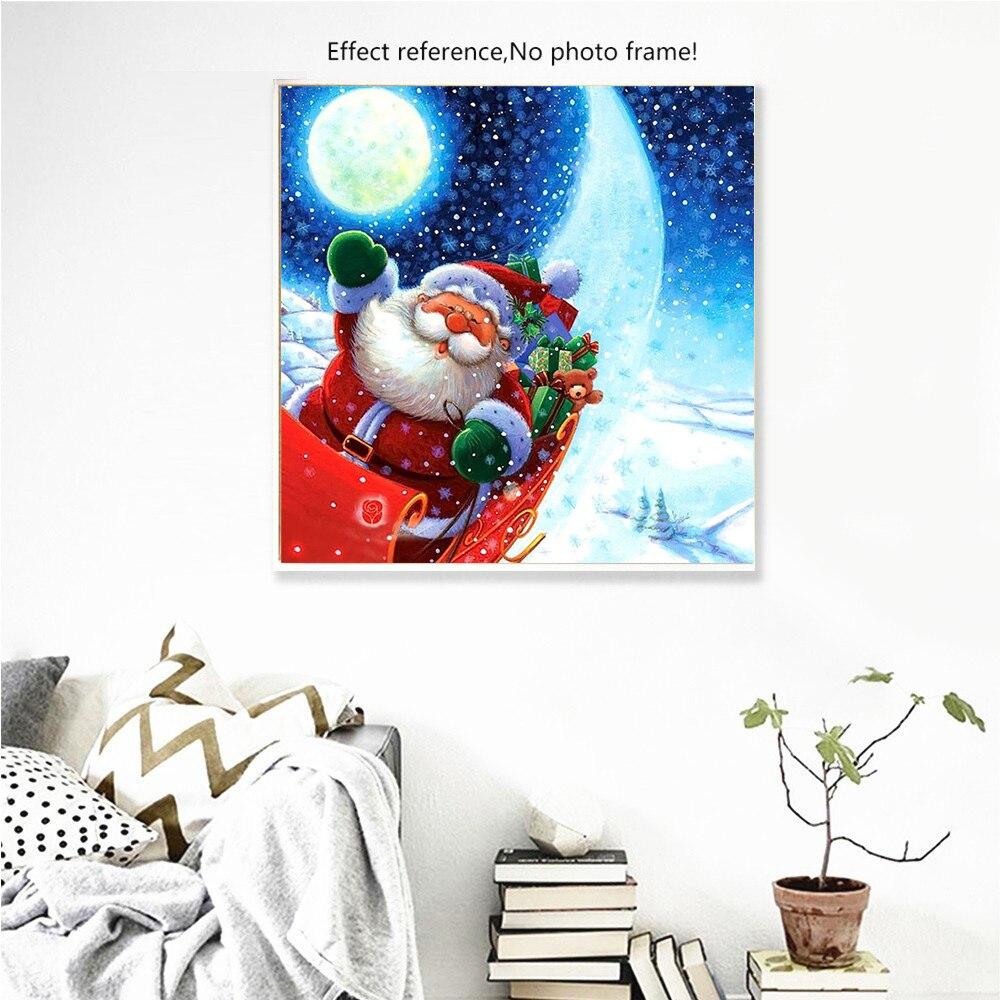 Diamond Embroidery Santa Claus Craft Kit New Arrival Diamond Painting Christmas Mosaic Winter Needlework Home Decor