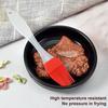Silicone Basting Brush Clear Handle Heat Resistant Pastry Pancake BBQ Oil Brush