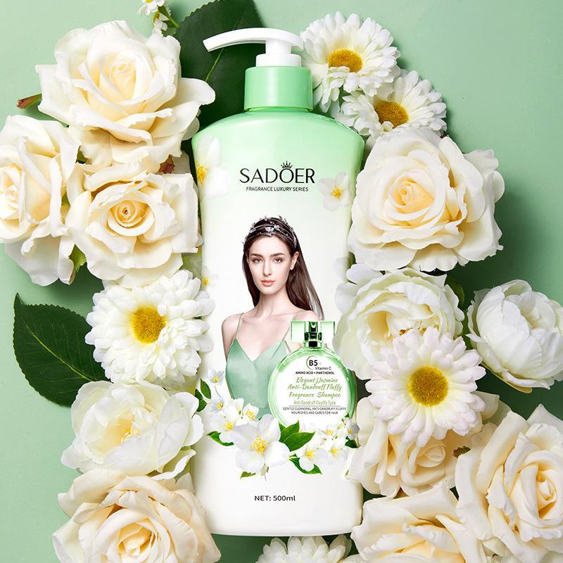 Wash Set SADOER Rose Fragrance Shampoo Lavender Body Wash