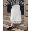 Demana Glazed Snow Lyocell Midi Skirt