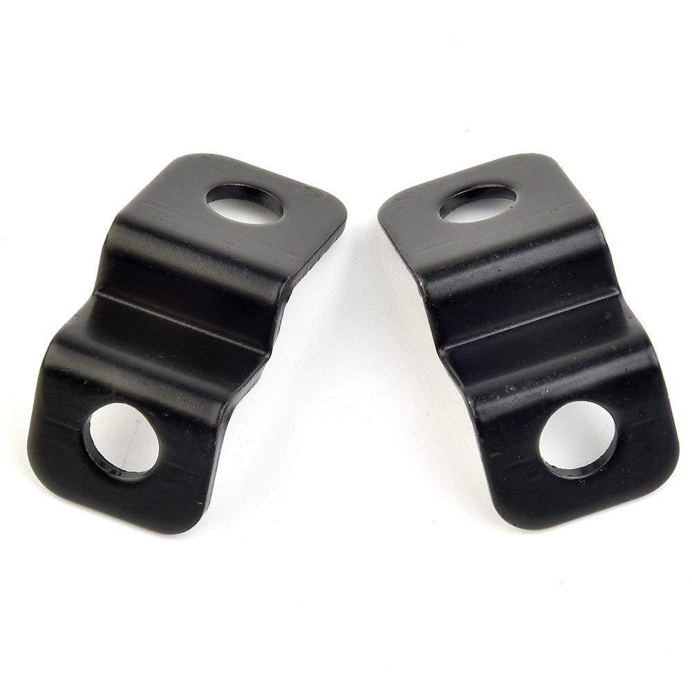 2PCS Držák směrových světel z hliníkové slitiny, černý LED, motocykl, jízdní kolo, držák blinkru, sada moto příslušenství