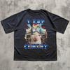 I Eat Cement Funny Cat Meme Tee Shirt Gift for Men and Women Stupid Gifts Ugly Shirts Unhinged T-shirt Cringe Men Clothing