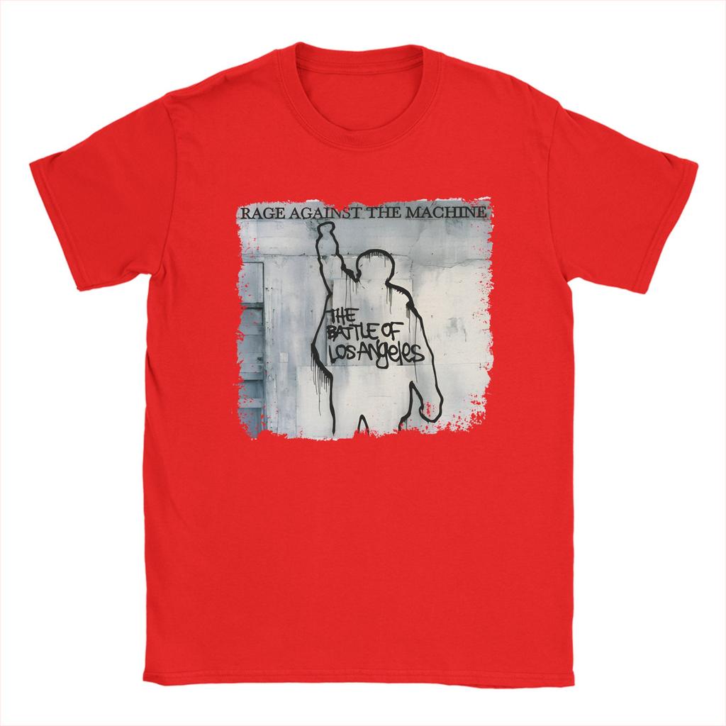 Casual TShirt Summer Rage Against The Machine Hip Hop TShirts  Cotton Tshirt for Men Y2K Casual Cheap Print Short Sleeve Tees