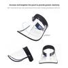 Transparent Face Cover Sun Hat For Cycling Outdoor Sports Adjustable Lens Clear Full Face Shield Visor Mask For Motorcycle Beach