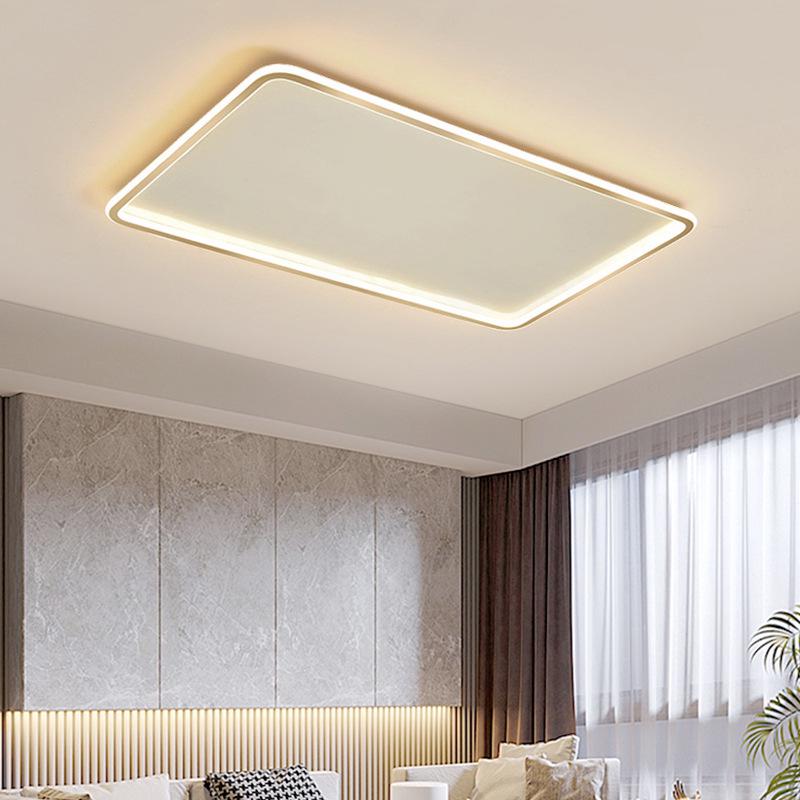 Whole Home Gold Three-Bedroom Ceiling Lamp Set for Living and Bedrooms