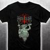 T-shirt en coton noir Marduk Toutes tailles S-5XL K1075 T-shirt Unisexe