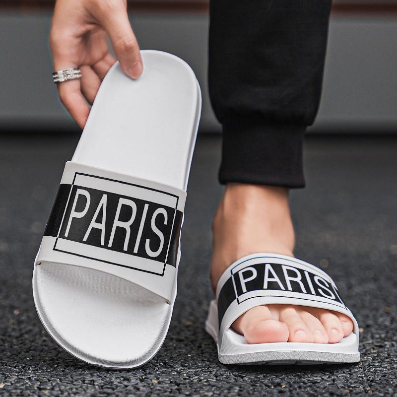 Fashion Men's Slippers Women Indoor Outdoor Non-slip Thick Soft Comfortable Beach Sandals Casual For Home Big Size Summer Sildes Shoes