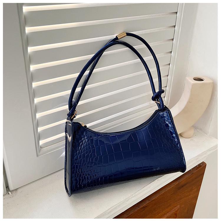 Stylowa Koreańska Damska Torba Ręczna Modna Torba Tote Do Codziennego Użytku W Kolorze Czarnym Niebieskim Różowym I Bordowym