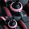 Car gear lever Decorative Cover For MINI ONE Cooper S F54 F55 F56 F57 F60 Countryman Shift Panel Protection Sticker Accessories