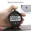 Electronic LCD Durometer Sclerometer Rubber Hardness Tester Meter Paragraph Tool