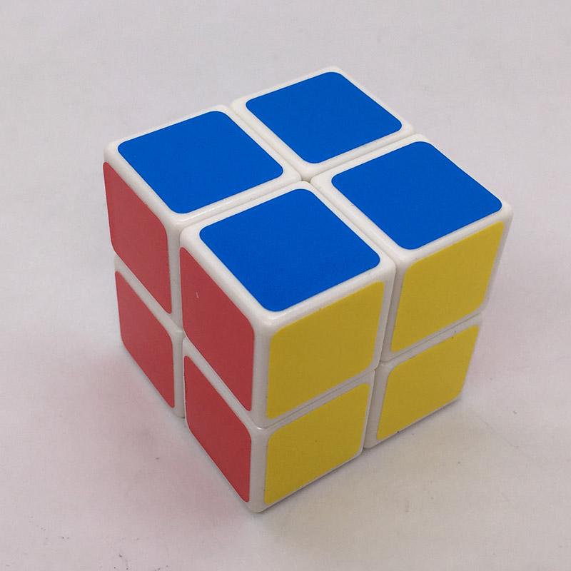Куб 2*2*2 5 см ПВХ наклейка Волшебные кубики головоломки скорость классические — фото 4