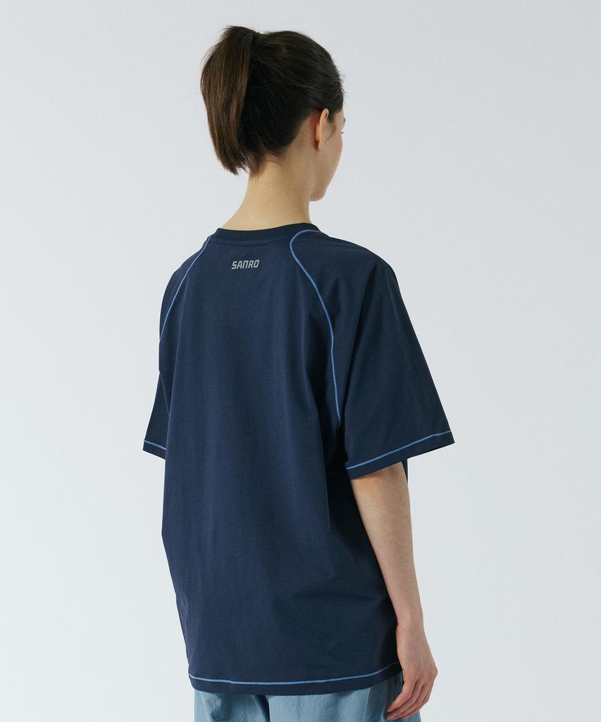 Sanlo [Unisex] Quick-Dry Lightweight Short Sleeve - Navy
