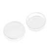 10 stycken petriskålar med lock Genomskinlig plastodlingsskål för laboratorium Skola Vetenskapsprojekt 35 mm diameter 10 mm