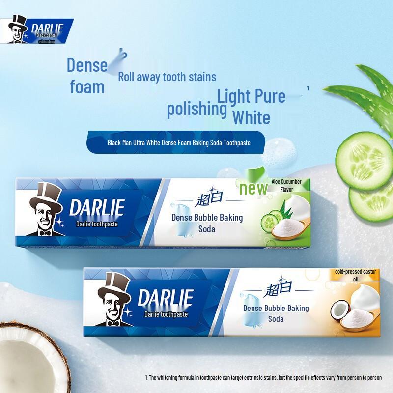 Darlie All Shiny White Baking Soda Toothpaste, 2-Pack