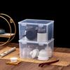 Chang Bao Sen Transparent Desktop Storage Box