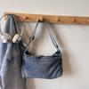 Women's Messenger Bag Large Capacity Messenger Bag Vintage Denim Bag