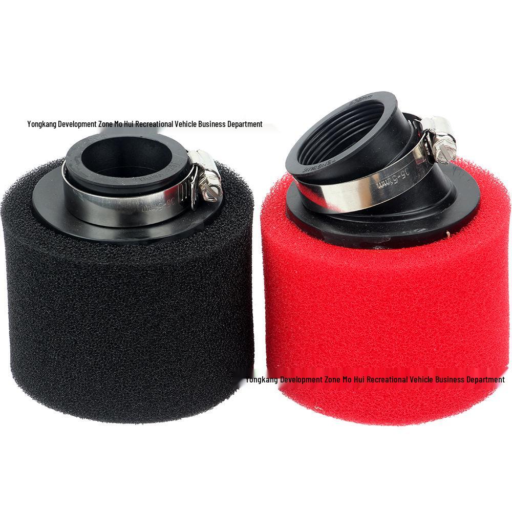 

Внедорожный квадроцикл Мотоцикл Пляжный автомобиль Поролоновый воздушный фильтр, 35-48 мм, Прямой/Косой патрубок 40MM Straight Red