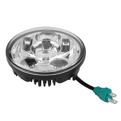 Farol Redondo de LED para Motocicleta Refit de 5,75 Polegadas Universal