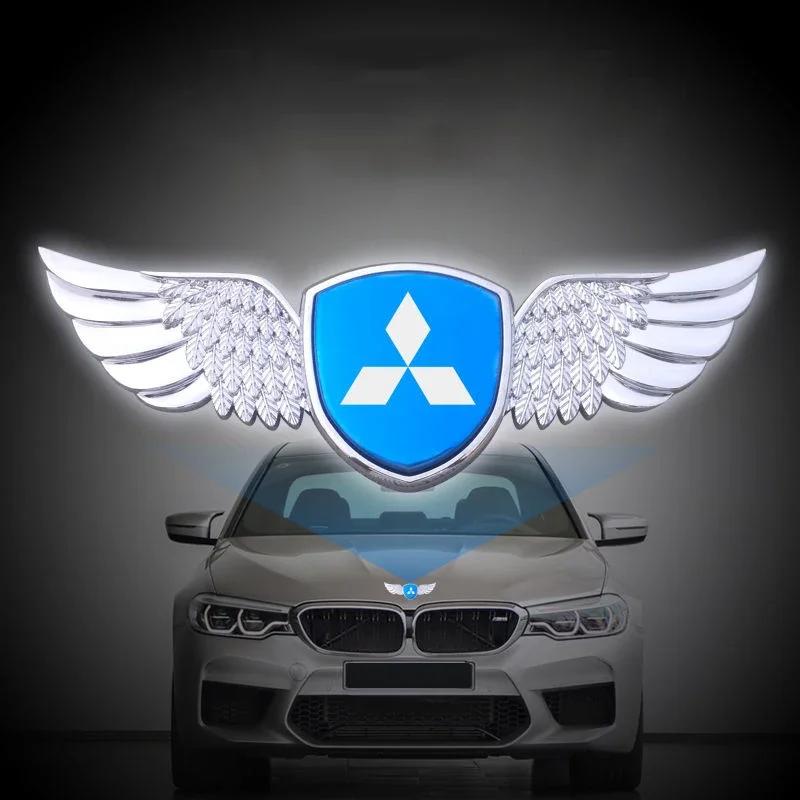 

Auto Body Stickers Emblem Wings Badge for Mitsubishi Lancer 9 10 ASX L200 Colt Pajero Outlander Eclipse Mirage Car Accessories