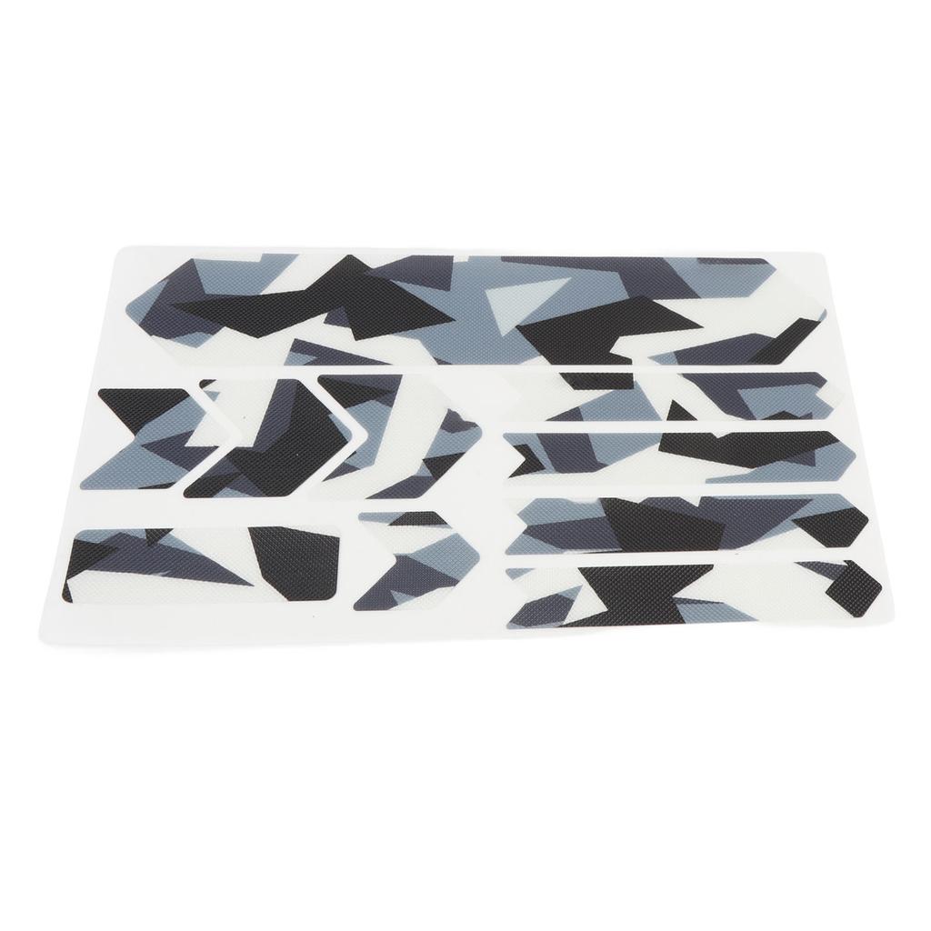 3D Bicycle Frame Protective Decals PVC Mountain Road Bike Adhesive Stickers Cycling Accessories