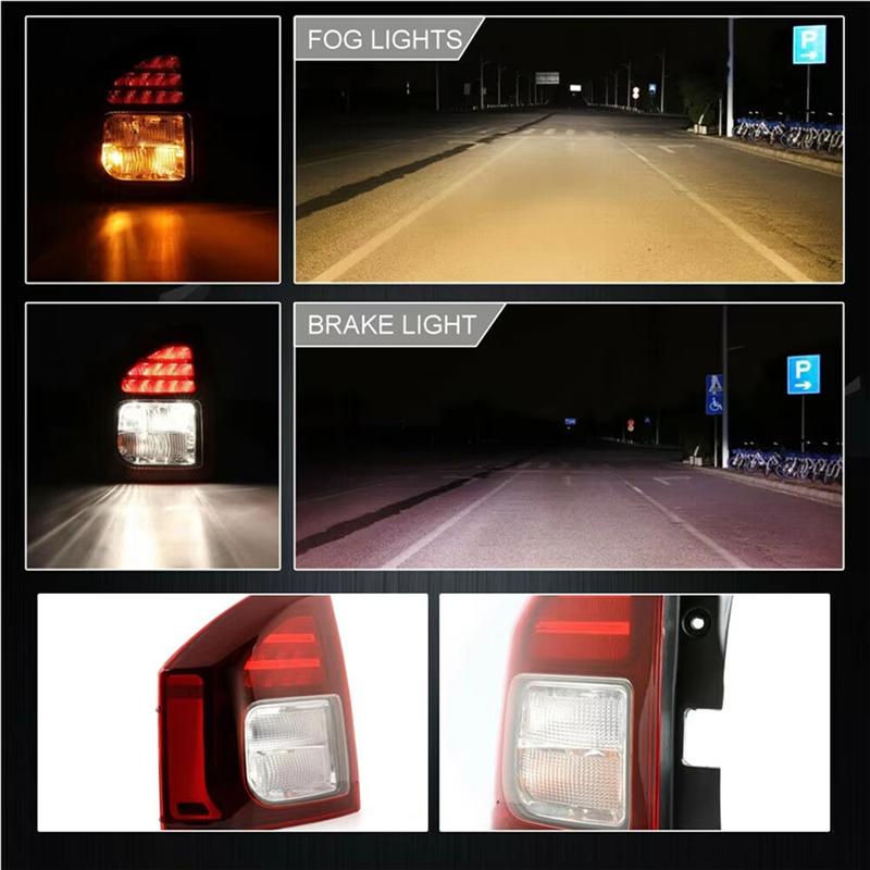 Tail Light Rear Brake Light Forjeep Compass 14-17 Tail Light Assembly Brake Signal Lamp Assembly