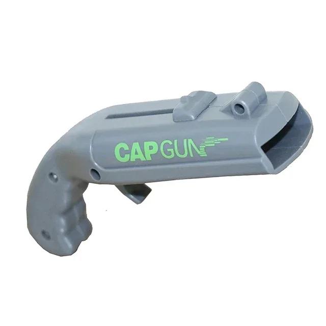 

Открывалка для пива Бутылка Летающая крышка Пусковая установка Стрелок Вечеринка Питьевая кухня Гаджет Бар Аксессуары Дестападор Пистолет Пивной Заглушка серый