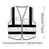 Warning Outdoor Safety Clothing High Visibility Construction Clothes Reflective Vest  Cycling