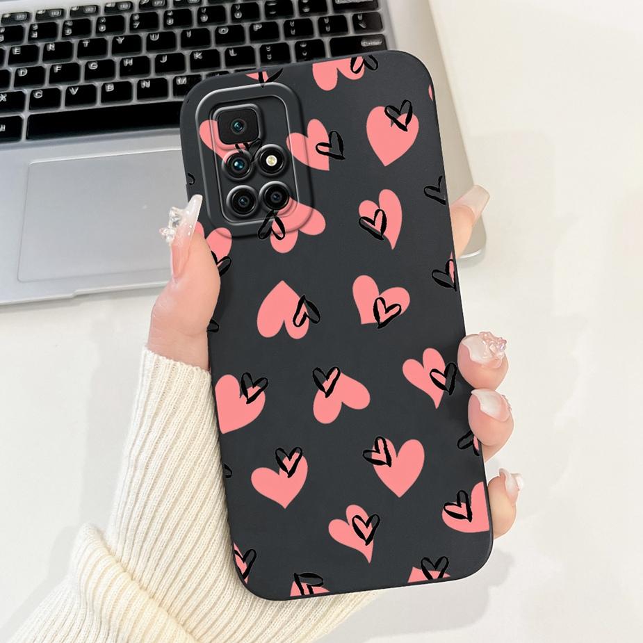 For Xiaomi Redmi 10 Case New Fashion Candy Painted Cover Soft TPU Phone Case For Redmi 10 Prime Redmi10 2022 Fundas 6.5'' Bumper