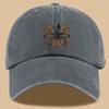 1pc Whimsical Octopus Print Vintage Truck Hat  Retro Outdoor Baseball Cap Adjustable Size Breathable Design