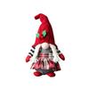 Cute Fabric Art Christmas Doll Ornament Handmade Ornament Gift Faceless Gnome Dolls Home Festival Decor Xmas Sitting Santa